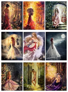 5D DIY Diamond Painting Forest girl Picture Of Rhinestones Full Round Diamond Embroidery Full Mosaic Cross Stitch Home Decor 
5D DIY Diamond Painting Forest girl Picture Of Rhinestones Full Round Diamond Embroidery Full Mosaic Cross Stitch Home Decor