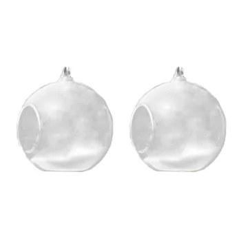 2pcs/set Round Hanging Glass Globe Shape Clear Flower Vase Plants Terrarium Container Home Decor Wedding Decoration
2pcs/set Round Hanging Glass Globe Shape Clear Flower Vase Plants Terrarium Container Home Decor Wedding Decoration
