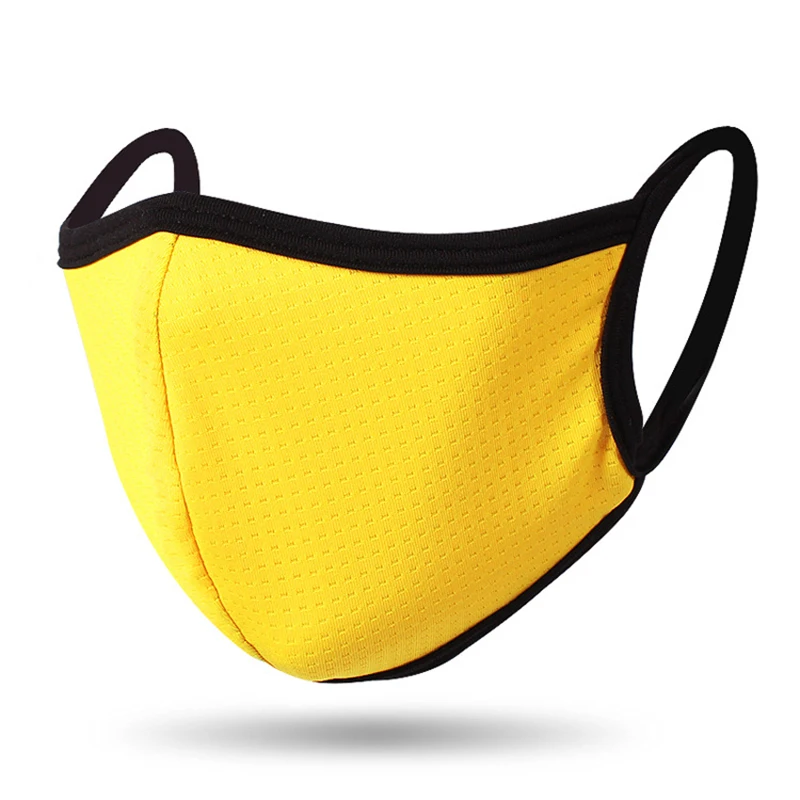 Unisex Spring Cotton Thin Personality Mask Solid Color Windproof Earloop Face Mouth Mask Summer Breathable Mouth Mask Wholesale