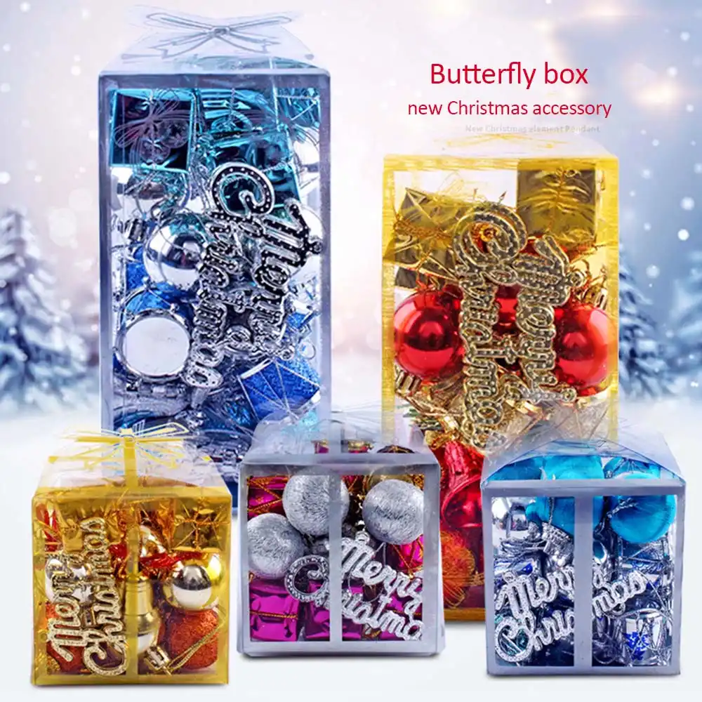gift box butterfly box christmas decoration gift box christmas