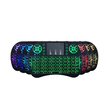 2.4GHz Air Mouse Touchpad Handheld Mini Keyboard German/Italian/English/Russian Smart Wireless LED Remote with Battery
2.4GHz Air Mouse Touchpad Handheld Mini Keyboard German/Italian/English/Russian Smart Wireless LED Remote with Battery