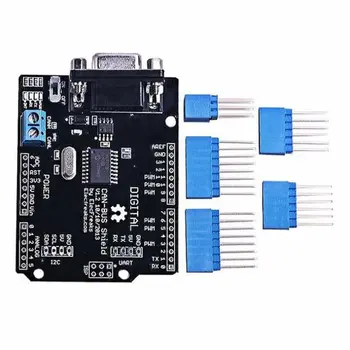 MCP2515 CAN BUS Shield Expansion Board Development Board CAN Protocol Communication Board Blue Header
MCP2515 CAN BUS Shield Expansion Board Development Board CAN Protocol Communication Board Blue Header