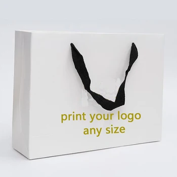 500pcs Custom logo bags 230g high quality Paper bags Shopping bags white paper bags black Clothes bags tote bags
500pcs Custom logo bags 230g high quality Paper bags Shopping bags white paper bags black Clothes bags tote bags