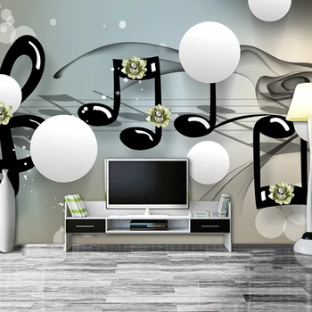 Custom Wallpaper Murals 3D Stereoscopic Circle Ball Abstract Musical Note Living Room Sofa TV Background Mural Papel De Parede
Custom Wallpaper Murals 3D Stereoscopic Circle Ball Abstract Musical Note Living Room Sofa TV Background Mural Papel De Parede