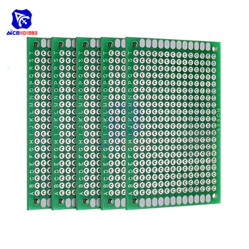 diymore 5PCS/Lot 4 x 6cm Double Sided PCB Universal Prototyping Printed Circuit Board FR4 PCB 40*60mm
diymore 5PCS/Lot 4 x 6cm Double Sided PCB Universal Prototyping Printed Circuit Board FR4 PCB 40*60mm