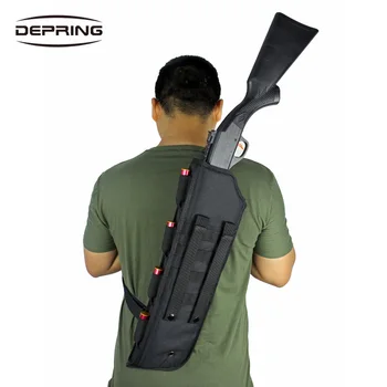 19inch Length Tactical MOLLE Shotgun Scabbard Padded Rifle Organizer Holder Holster Shoulder Sling Bag for Hunting
19inch Length Tactical MOLLE Shotgun Scabbard Padded Rifle Organizer Holder Holster Shoulder Sling Bag for Hunting