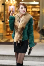 Winter 2019 Warm Real Fur Real Fur Coat Natural Full Leather Rabbit Raccoon Fur Collar Women's Coat Womens Jackets and Coats
Winter 2019 Warm Real Fur Real Fur Coat Natural Full Leather Rabbit Raccoon Fur Collar Women's Coat Womens Jackets and Coats