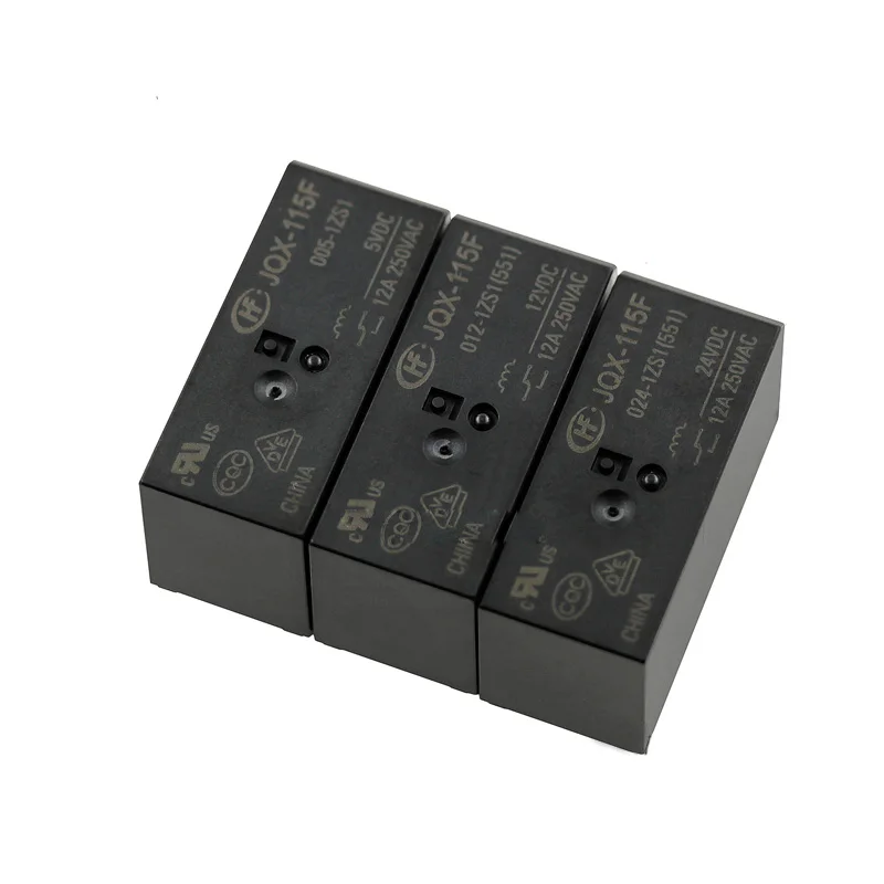 

HOT NEW HF115F-005-1ZS1 HF115F-012-1ZS1 HF115F-024-1ZS1 JQX 115F HF115F 005 012 024 1ZS1 5V 12V 24V relay 05VDC 12VDC 24VDC 5PIN