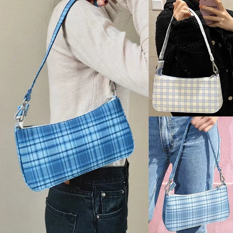 Wholesal 2020 Woman Hand Bag Messenger Bags Shoulder Satchel Armpit Package Lattice Baguette Package England Style Handbags
Wholesal 2020 Woman Hand Bag Messenger Bags Shoulder Satchel Armpit Package Lattice Baguette Package England Style Handbags