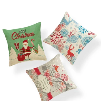 Classic Christmas Style Pillowcase Deer Santa Snowman Moon Owl Elk Sofa Decorative Cushion Cover Polyester Linen Rest Pillow
Classic Christmas Style Pillowcase Deer Santa Snowman Moon Owl Elk Sofa Decorative Cushion Cover Polyester Linen Rest Pillow