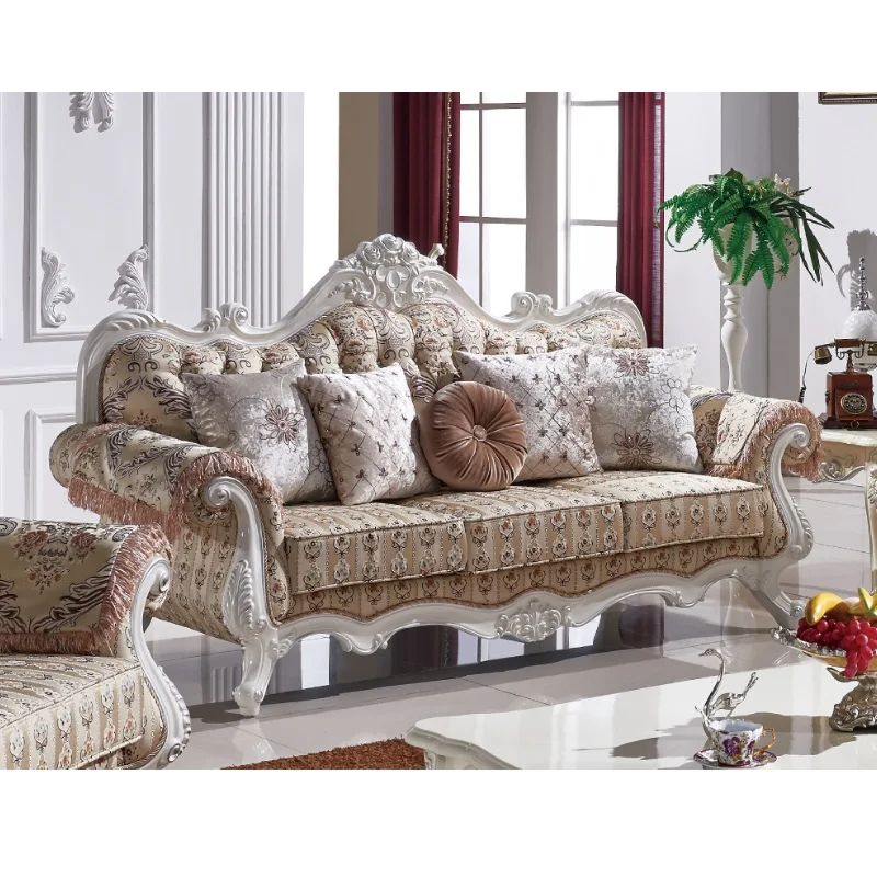 Фото Классические диваны для гостиной антикварные дужки дивана - купить