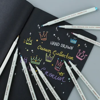 20 Colors/Set DIY Metallic Marker Set Anime Manga Caligraphy Brush Pen Graffiti Art Markers For Drawing Office School Supplies
20 Colors/Set DIY Metallic Marker Set Anime Manga Caligraphy Brush Pen Graffiti Art Markers For Drawing Office School Supplies