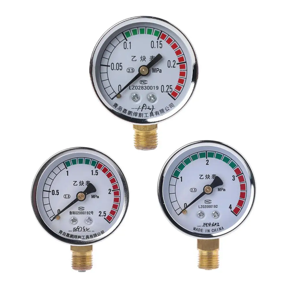 Acetylene Mig Tig Welding Regulator Dial Pressure Gauge Gas Flowmeter Pressure Reducing Valve Meter
Acetylene Mig Tig Welding Regulator Dial Pressure Gauge Gas Flowmeter Pressure Reducing Valve Meter