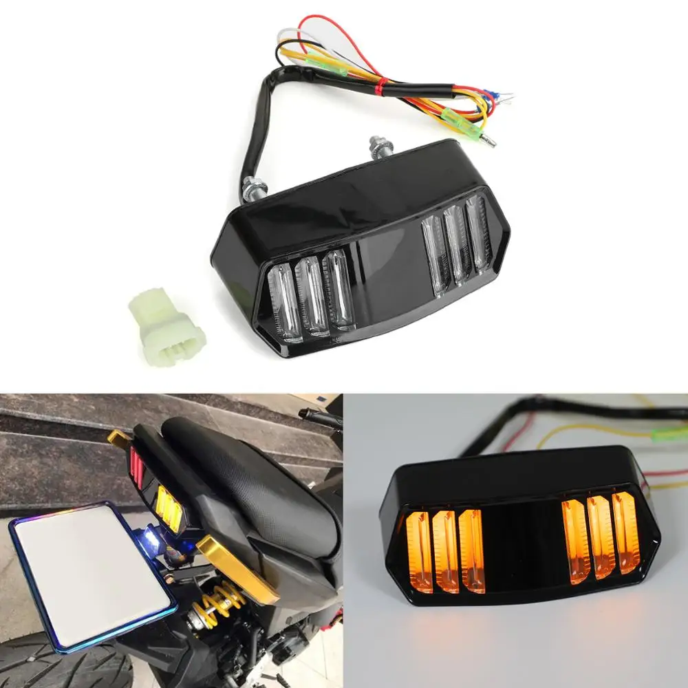 Artudatech For Honda MSX125 MSX125SF CBR650F CTX700 CTX700N Motorcycle ABS Rear Tail Turn Signal Light MSX 125 125SF CTX 700 N
Artudatech For Honda MSX125 MSX125SF CBR650F CTX700 CTX700N Motorcycle ABS Rear Tail Turn Signal Light MSX 125 125SF CTX 700 N