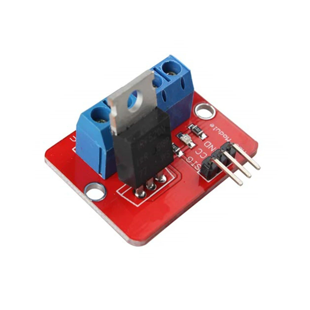 0-24V Top Mosfet Button IRF520 MOS Driver Module for arduino MCU ARM Raspberry pi PWM Module output
0-24V Top Mosfet Button IRF520 MOS Driver Module for arduino MCU ARM Raspberry pi PWM Module output