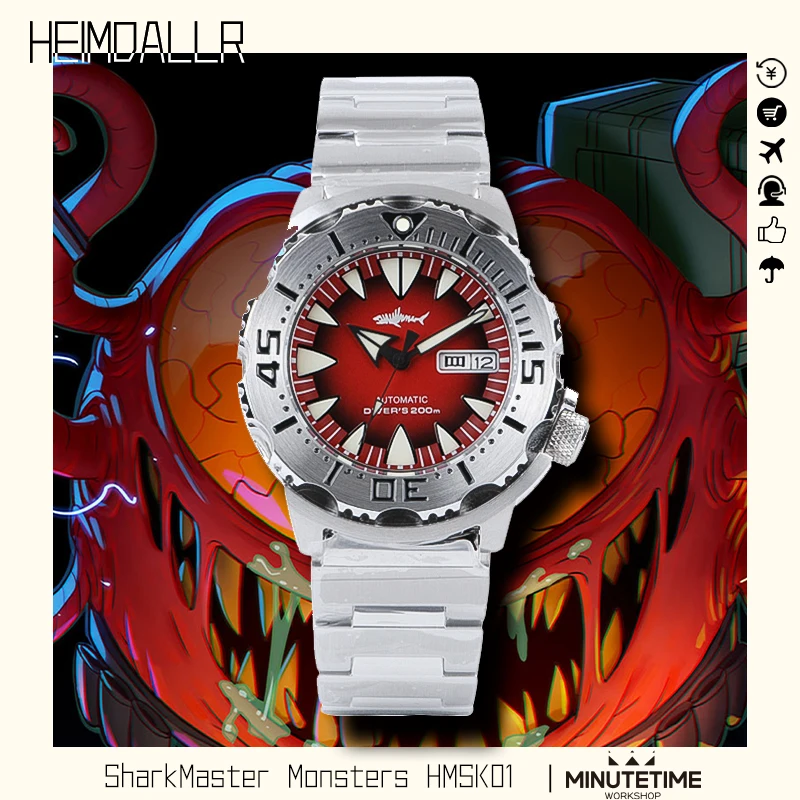 Heimdallr Automatic Diving Watch SRP313 Luminous 200m Waterproof Sapphire Stainless Steel Mechanical Wristwatch Prospex SKX SKZ
Heimdallr Automatic Diving Watch SRP313 Luminous 200m Waterproof Sapphire Stainless Steel Mechanical Wristwatch Prospex SKX SKZ