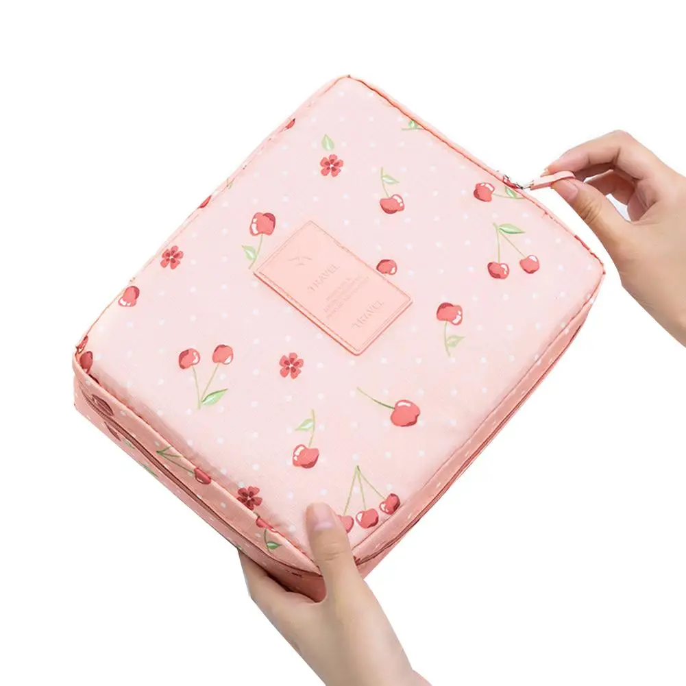 Women Makeup Case Cherry Cactus Stripe Makeup Pouch Cosmetic Bag Travel Portable Toiletry Bag Organizer Storage Bag Beauty Case
Women Makeup Case Cherry Cactus Stripe Makeup Pouch Cosmetic Bag Travel Portable Toiletry Bag Organizer Storage Bag Beauty Case