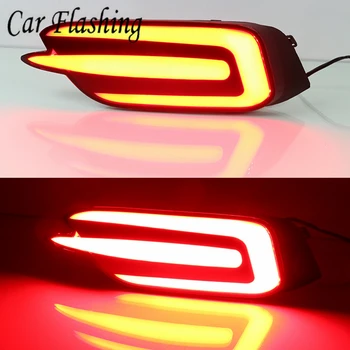 CSGJMY 1Pair For Honda Civic 2016 2017 2018 LED Reflector tail light Brake warning Lamp Rear signal Fog Lamp Bumper Light 
CSGJMY 1Pair For Honda Civic 2016 2017 2018 LED Reflector tail light Brake warning Lamp Rear signal Fog Lamp Bumper Light