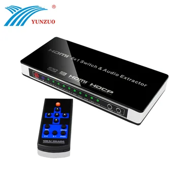 HDMI 1.4 HDCP 1.2 Five-in-One Switch with Audio Separation Function Hdmi5x1 TV Switch&Audio Extractor HD video switching
HDMI 1.4 HDCP 1.2 Five-in-One Switch with Audio Separation Function Hdmi5x1 TV Switch&Audio Extractor HD video switching