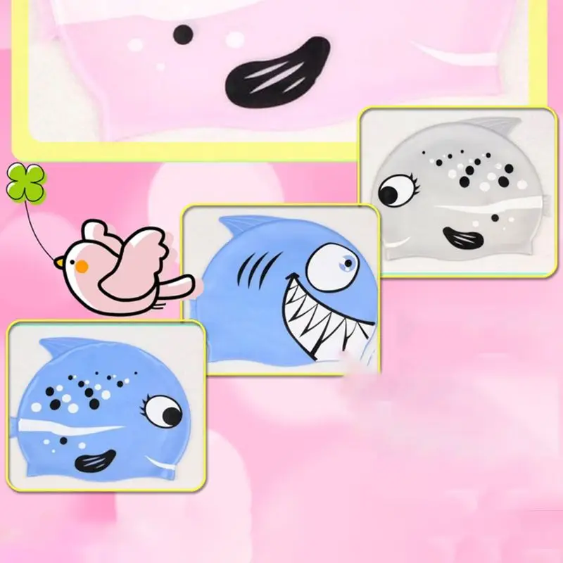 Children Swimming Cap Cartoon Animal Fish Printed Waterproof Protect Ears Soft Silicone Fabric Lightweight Swim Use
Children Swimming Cap Cartoon Animal Fish Printed Waterproof Protect Ears Soft Silicone Fabric Lightweight Swim Use