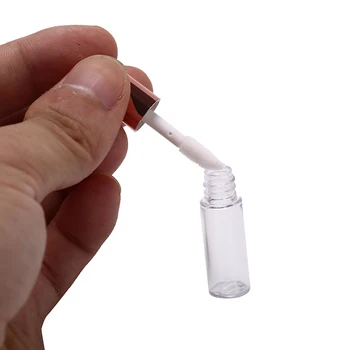 Hot 10 pc 4.3x 1cm Mini Sample Cosmetic Container With Cap Empty Transparent PE Lip Gloss Tubes Plastic Lip Balm Tube Lipstick
Hot 10 pc 4.3x 1cm Mini Sample Cosmetic Container With Cap Empty Transparent PE Lip Gloss Tubes Plastic Lip Balm Tube Lipstick