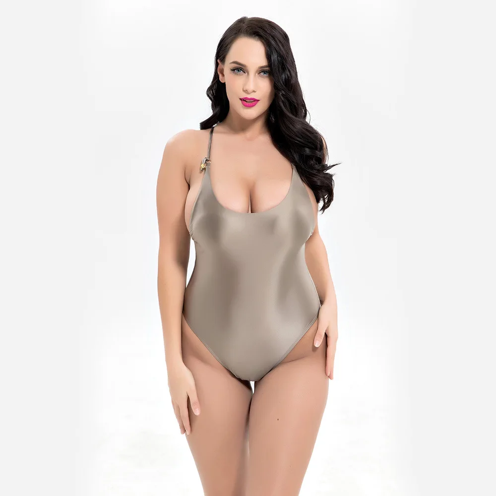 Big Size One-piece Suit Biquini Beautiful Back Swimming Suit Solid Color High Quality Swimwear Dresses Large Sizes High Cut
Big Size One-piece Suit Biquini Beautiful Back Swimming Suit Solid Color High Quality Swimwear Dresses Large Sizes High Cut