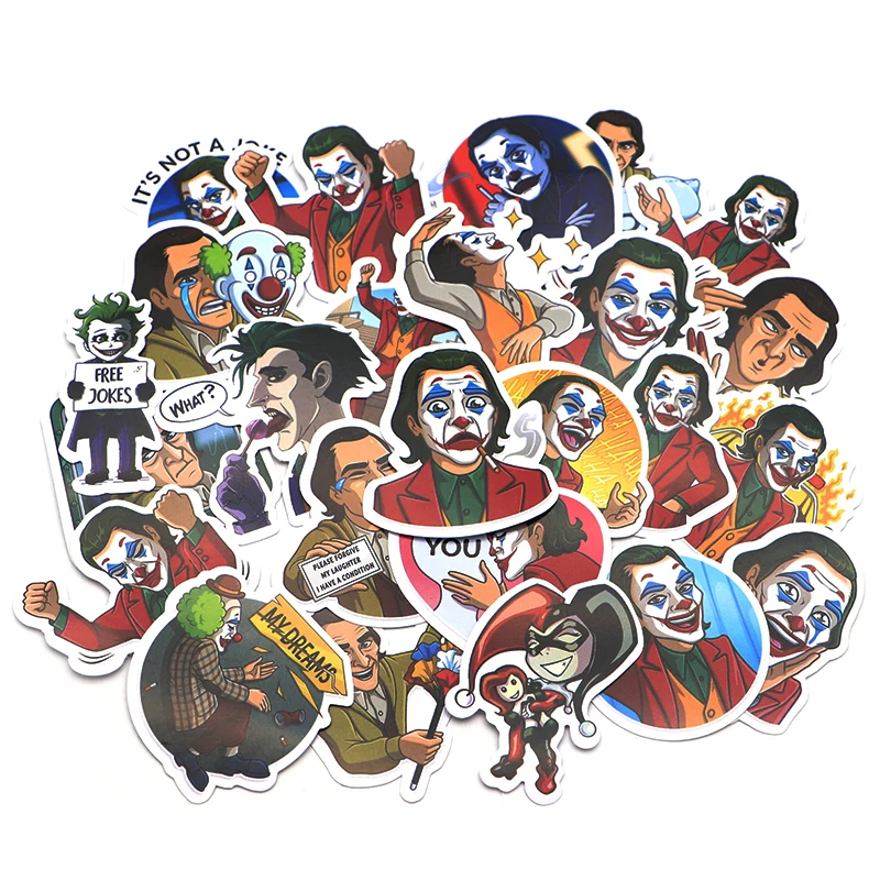 R1331 Ransitute 20pcs/set Clown Movie Character Scrapbooking Stickers Decal For Guitar Laptop Luggage Fridge Graffiti Sticker
R1331 Ransitute 20pcs/set Clown Movie Character Scrapbooking Stickers Decal For Guitar Laptop Luggage Fridge Graffiti Sticker