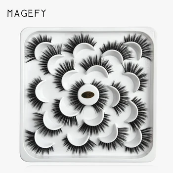 10Pairs 5D Mink False Eyelashes Fake Lashes Wispy Long Thick Soft Makeup Extension Multi Style
10Pairs 5D Mink False Eyelashes Fake Lashes Wispy Long Thick Soft Makeup Extension Multi Style