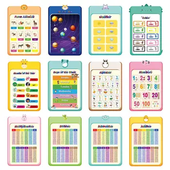 12PCS Educational Preschool Posters Animal Color Number Mathematics Alphabet Charts for Preschool Kids Kindergarten Classroom 
12PCS Educational Preschool Posters Animal Color Number Mathematics Alphabet Charts for Preschool Kids Kindergarten Classroom