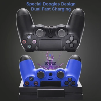 2020 Newest PS4/Slim/Pro Dual Wireless Controller Charger LED Charging Dock Station for Sony Playstation 4 Gamepad Accessories
2020 Newest PS4/Slim/Pro Dual Wireless Controller Charger LED Charging Dock Station for Sony Playstation 4 Gamepad Accessories