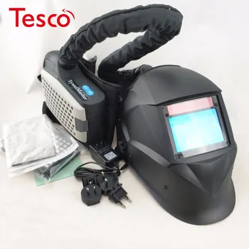 Powered Air Purifying Respirator Auto Darkening Welding Helmet Personal Protective Equipment Industry Welding Mask PAPR Kit
Powered Air Purifying Respirator Auto Darkening Welding Helmet Personal Protective Equipment Industry Welding Mask PAPR Kit