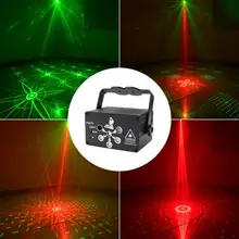 Laser Lights Stage Lights Party Lights DJ Disco Sound Activated RGB Led Projector With Remote Control Christmas Decorations UV 6
Laser Lights Stage Lights Party Lights DJ Disco Sound Activated RGB Led Projector With Remote Control Christmas Decorations UV 6