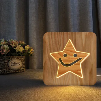 Creative Bedroom Table Lamp Children's Holiday Gifts Smiley Face Stars LED Christmas Lights Christmas Lights
Creative Bedroom Table Lamp Children's Holiday Gifts Smiley Face Stars LED Christmas Lights Christmas Lights