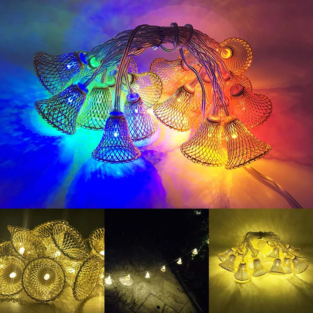 1X USB 20LED 3M Iron Bell Rope Light Fairy String Lights Copper Wire Window Xmas Out/Indoor Decoration Party Wedding Supplies
1X USB 20LED 3M Iron Bell Rope Light Fairy String Lights Copper Wire Window Xmas Out/Indoor Decoration Party Wedding Supplies