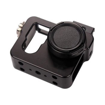Housing Shell CNC Aluminum Alloy Protective Cage Case with 37mm UV Filter for GoPro Hero 4 3+ Action Camera Accessories
Housing Shell CNC Aluminum Alloy Protective Cage Case with 37mm UV Filter for GoPro Hero 4 3+ Action Camera Accessories