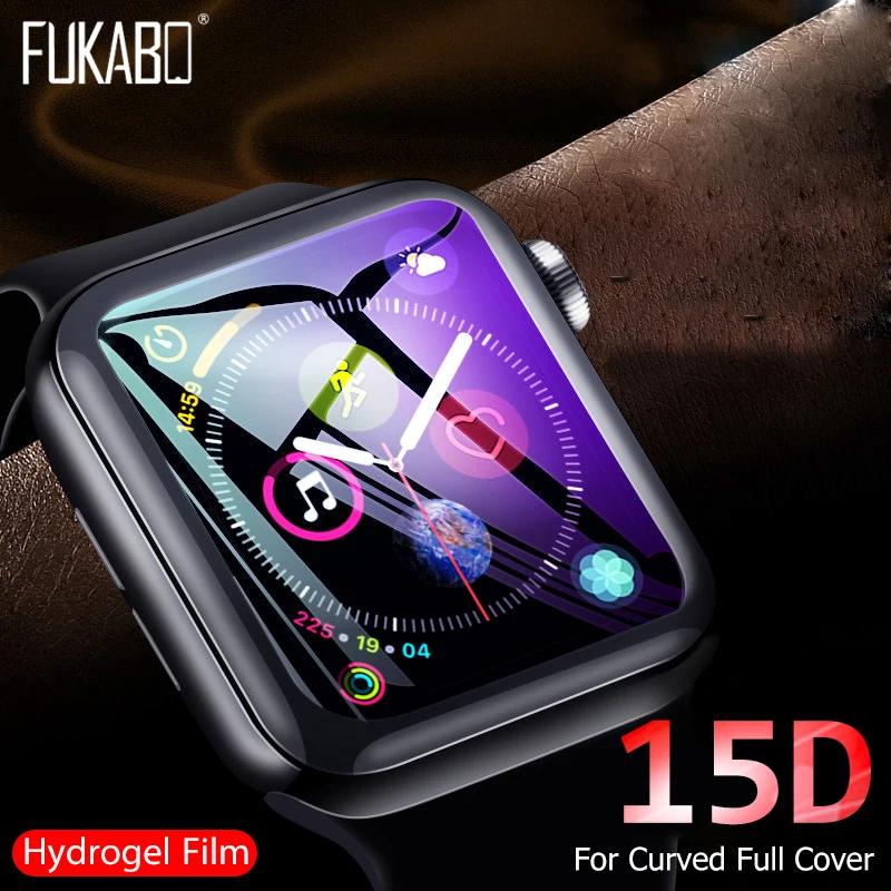 15D Curved Hydrogel Film For Apple Watch 38MM 40MM 42MM 44MM Screen Protector For Watch 38 40 42 44 MM Protective Film No Glass
15D Curved Hydrogel Film For Apple Watch 38MM 40MM 42MM 44MM Screen Protector For Watch 38 40 42 44 MM Protective Film No Glass