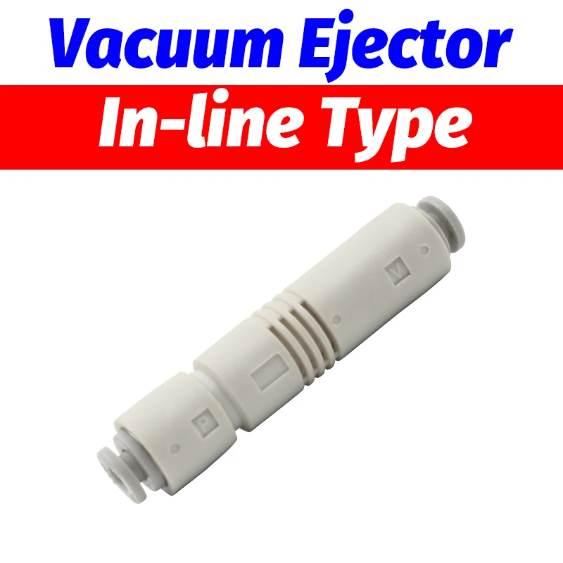 SMC type Vacuum Ejector In-line Type ZU05S ZU07S ZU05L ZU07L Nozzle diameter 0.5 0.7 Maximum vacuum pressure High vacuum
SMC type Vacuum Ejector In-line Type ZU05S ZU07S ZU05L ZU07L Nozzle diameter 0.5 0.7 Maximum vacuum pressure High vacuum