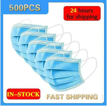 500 pcs Disposable Masks Fast Delivery Hot Sale 3-layer Mask Disposable Masks Mouth Mask face mask
500 pcs Disposable Masks Fast Delivery Hot Sale 3-layer Mask Disposable Masks Mouth Mask face mask
