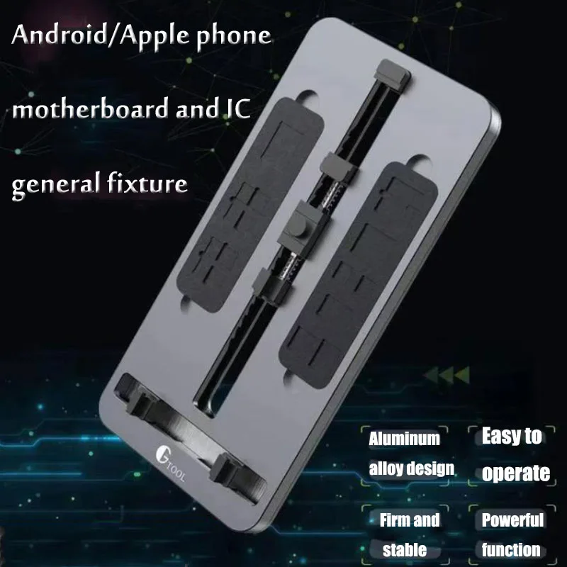 Universal PCB Holder Circuit Board Jig Fixture Work Station for iPhone Android Logic Board IC Chip NAND PCIE Repair
Universal PCB Holder Circuit Board Jig Fixture Work Station for iPhone Android Logic Board IC Chip NAND PCIE Repair