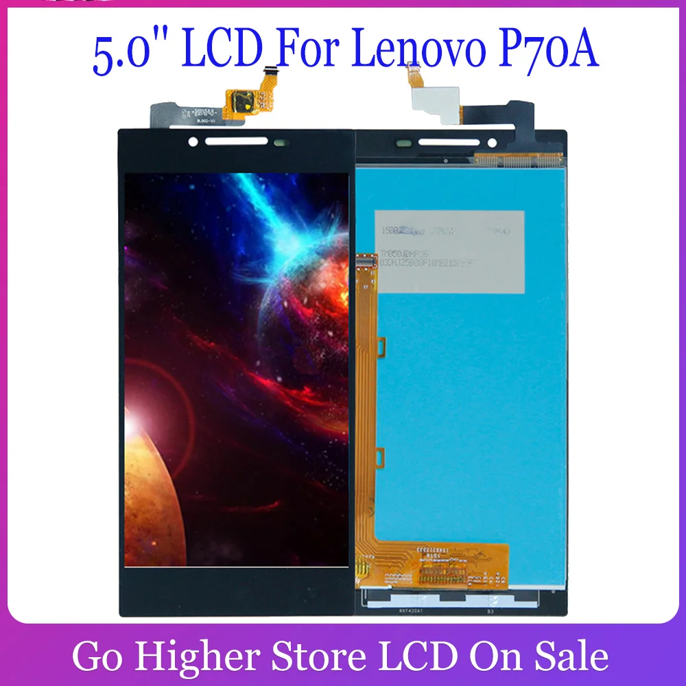 ЖК дисплей 5 0 ''для Lenovo P70A P70 A сенсорная панель стекло в сборе запасные части