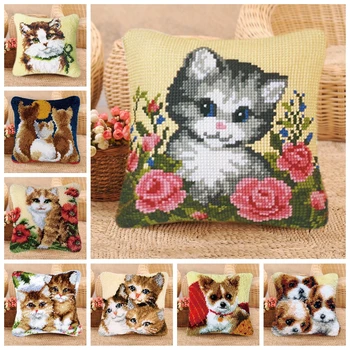 Latch Hook Kits Diy Smyrna Knooppakket Do It Yourself Cross Stitch Pillows Quality Latch Hook Pillow Dieren Handwerk Kussen Kat
Latch Hook Kits Diy Smyrna Knooppakket Do It Yourself Cross Stitch Pillows Quality Latch Hook Pillow Dieren Handwerk Kussen Kat