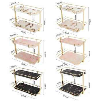2 Layers Desktop Storage Rack Multifunction Shelf Organizer Holder for Kitchen Bathroom
2 Layers Desktop Storage Rack Multifunction Shelf Organizer Holder for Kitchen Bathroom