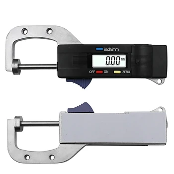 1pc Black ABS + Metal 0-25 Mm 0.01 Mm Mini Digital Jewel Gem Gemstone Thickness Gauge Caliper Tools
1pc Black ABS + Metal 0-25 Mm 0.01 Mm Mini Digital Jewel Gem Gemstone Thickness Gauge Caliper Tools