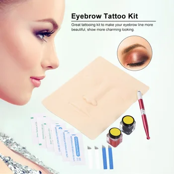 Eyebrow Microblading Set Permanent Eyebrow Tattoo Kit Manual Eyebrow Pen Needle Pigment Ink Practise Skin Body Art Tool
Eyebrow Microblading Set Permanent Eyebrow Tattoo Kit Manual Eyebrow Pen Needle Pigment Ink Practise Skin Body Art Tool
