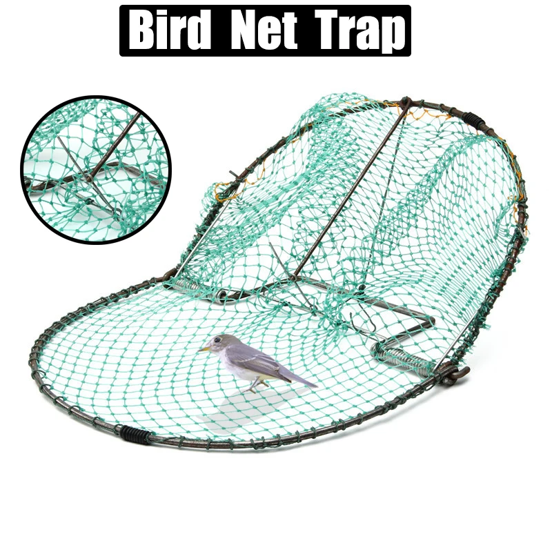 12inch Bird Net Effective Humane Live Trap Hunting Sensitive Quail Humane Trapping Hunting 300mm Pest Control Garden Supplies
12inch Bird Net Effective Humane Live Trap Hunting Sensitive Quail Humane Trapping Hunting 300mm Pest Control Garden Supplies