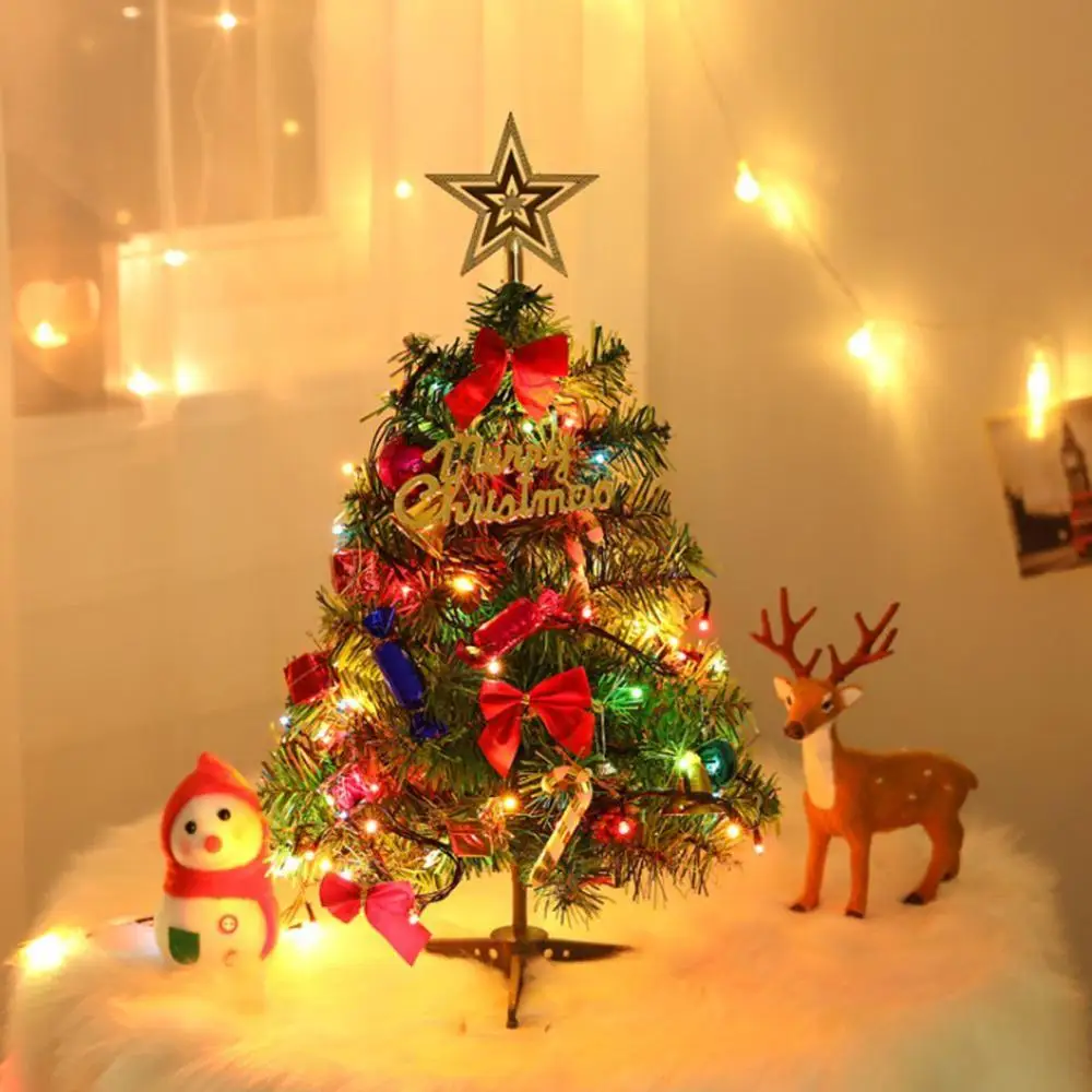 Mini Christmas Tree Decoration with LED Light & Ornaments DIY Nightlight Christmas Tree Decoration
Mini Christmas Tree Decoration with LED Light & Ornaments DIY Nightlight Christmas Tree Decoration