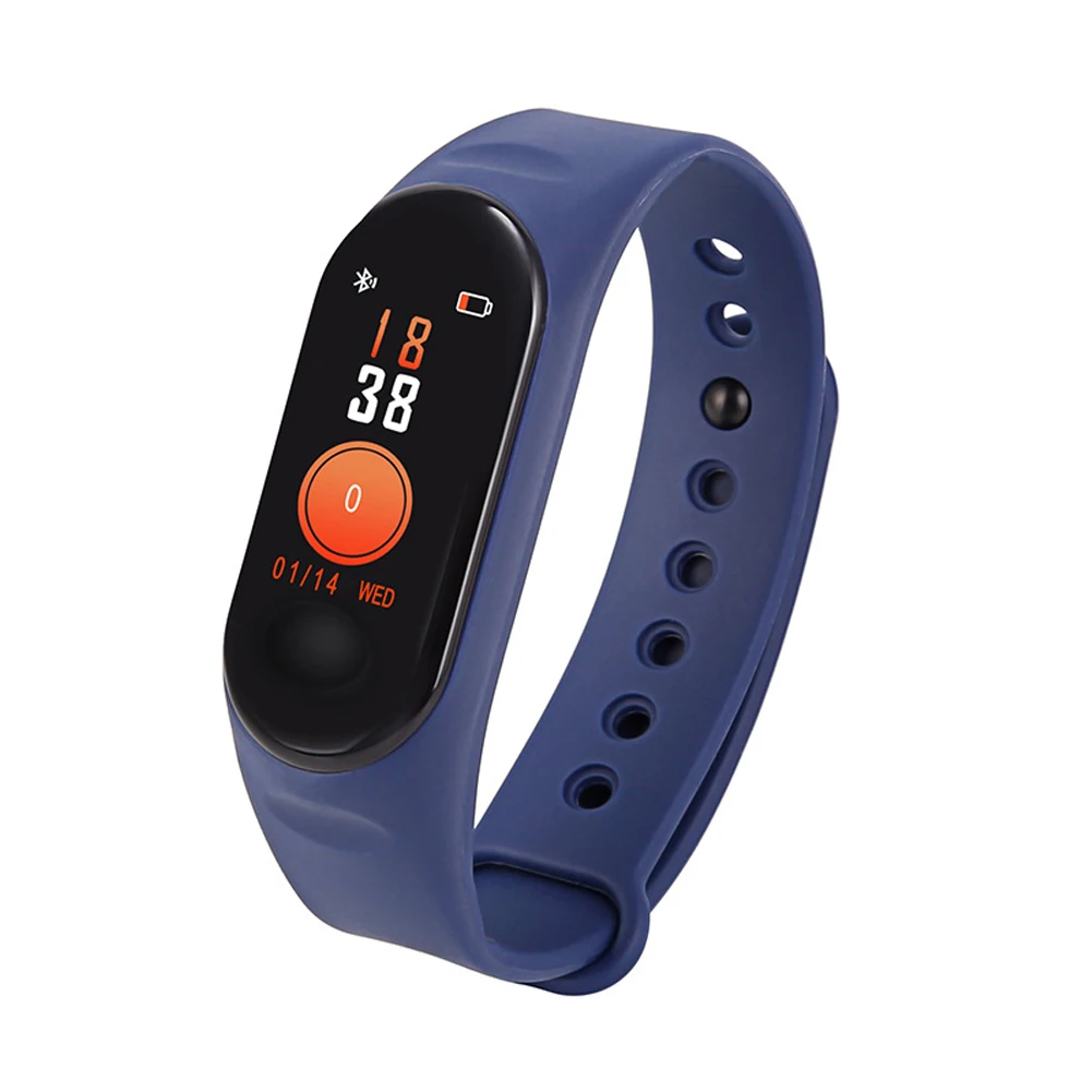 M3 Smart Watch Tracker Sleep Monitor Blood Pressure Colorful Display Multifunctional Waterproof Gift Fitness Sports Long Standby
M3 Smart Watch Tracker Sleep Monitor Blood Pressure Colorful Display Multifunctional Waterproof Gift Fitness Sports Long Standby