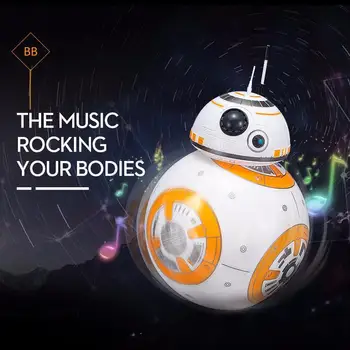 1pc Star Upgrade Rc Bb8 Robot With Sound And Dancing Action Figure Toys 2.4g Remote Control Wars Bb-8 Robot Intelligent Ball Toy
1pc Star Upgrade Rc Bb8 Robot With Sound And Dancing Action Figure Toys 2.4g Remote Control Wars Bb-8 Robot Intelligent Ball Toy