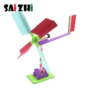 Saizhi Stem Children DIY Creative Model Toy Anemometer Experiment Handmade Material Box DIY Science Project Assembled Toys
Saizhi Stem Children DIY Creative Model Toy Anemometer Experiment Handmade Material Box DIY Science Project Assembled Toys