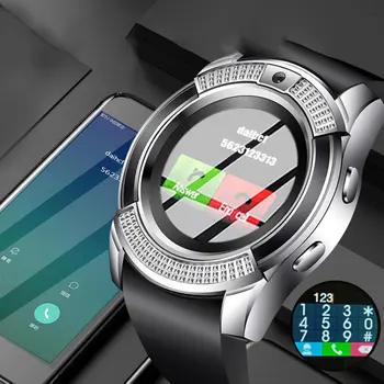 Sports Smart Watch Screen Round Screen Smart Watch Adult Fashion Card Phone Watch With Camera Clock Gift
Sports Smart Watch Screen Round Screen Smart Watch Adult Fashion Card Phone Watch With Camera Clock Gift